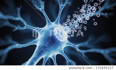 Synaptic Transmission Process with Glowing Neurotransmitters Synaptic Transmission Process with Glowing Neurotransmitters 133648327