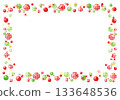 Christmas ornament frame 133648536