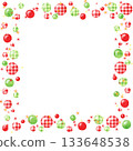 Christmas ornament frame (square) 133648538