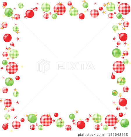 Christmas ornament frame (square) Christmas ornament frame (square) 133648538