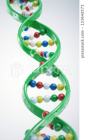 DNA Transcription Process with RNA Polymerase 133648573