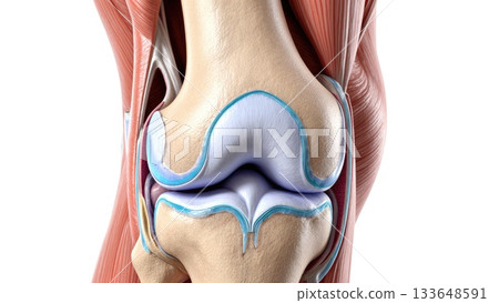 Synovial Joint Anatomy with Tissue Differentiation Synovial Joint Anatomy with Tissue Differentiation 133648591