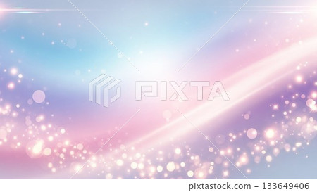 A fantastic and cute background design with scattered light particles in pastel colors A fantastic and cute background design with scattered light particles in pastel colors 133649406