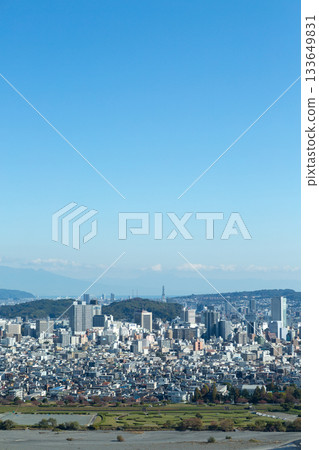 Scenery of central Shizuoka city 133649831