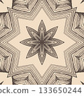 Elegant seamless pattern, repeatable illustration for surface design 133650244