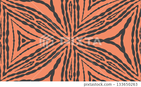 Elegant seamless pattern, repeatable illustration for surface design 133650263