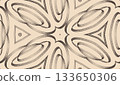 Elegant seamless pattern, repeatable illustration for surface design 133650306