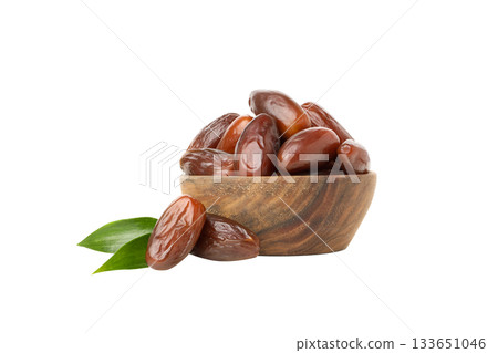 Fresh dates for Ramadan celebrations, isolated, PNG Fresh dates for Ramadan celebrations, isolated, PNG 133651046