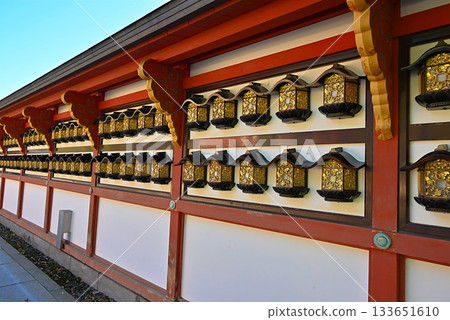 The outer wall of Prince Shotoku's Hall at Naritasan Shinshoji Temple 133651610