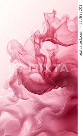 Abstract Red-Pink Swirl Canvas Artwork, Ethereal Beauty with Elegant Flow for Textile Decor Ideas Abstract Red-Pink Swirl Canvas Artwork, Ethereal Beauty with Elegant Flow for Textile Decor Ideas 133652201