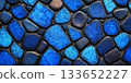Stunning Mosaic of Cool Ice Shards and Abstract Artistic Tile Design for Stylish Wall Decoration 133652227