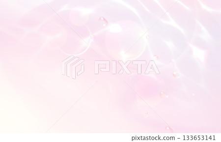 Sparkling pink water surface background Sparkling pink water surface background 133653141