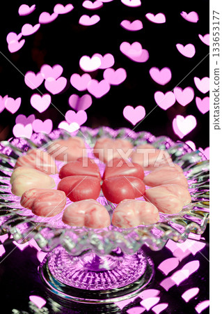 Strawberry Valentine's Chocolate 133653177