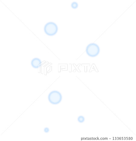 Many light blue round light particles Many light blue round light particles 133653580