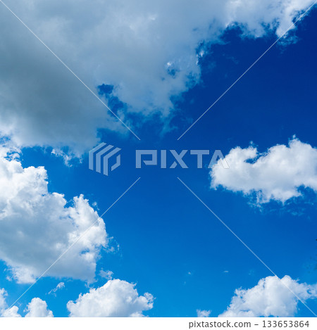 sky is blue and clear with no clouds. The sky is very bright and the sun is shining sky is blue and clear with no clouds. The sky is very bright and the sun is shining 133653864