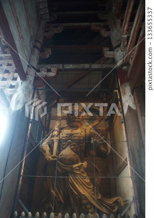 Todaiji Temple Nandaimon Kongo Rikishi (Nio) statue Agata statue 133655337