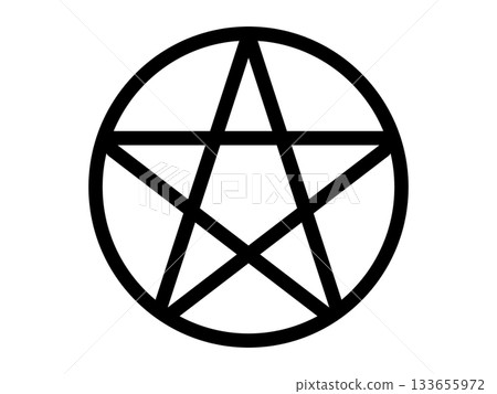 魔法圓圈圖示（單色） 133655972