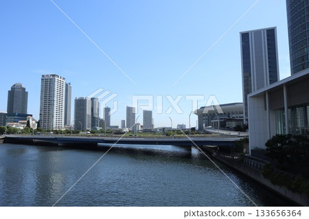 港區未來城市景觀 港區未來城市景觀 133656364