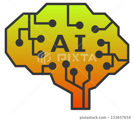人工智慧處理數據、記錄並回放人類思想的示意圖 133657658