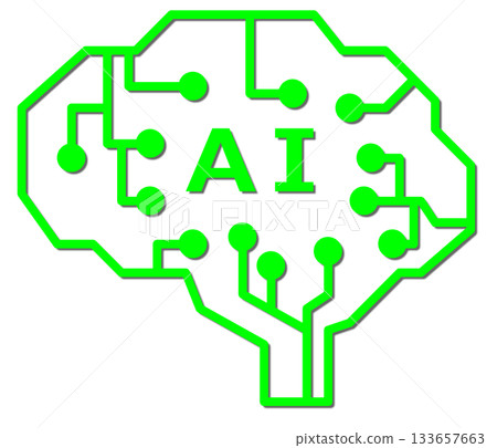 人工智慧處理數據、記錄並回放人類思想的示意圖 133657663