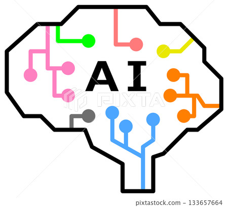 人工智慧處理數據、記錄並回放人類思想的示意圖 133657664