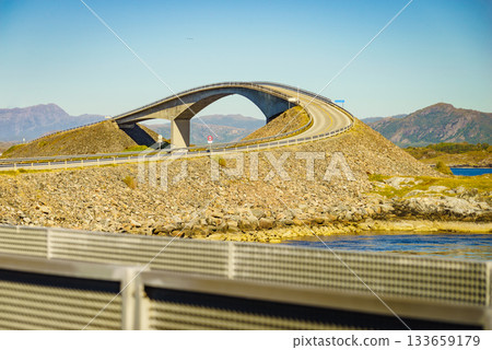 The Atlantic Road in Norway 133659179