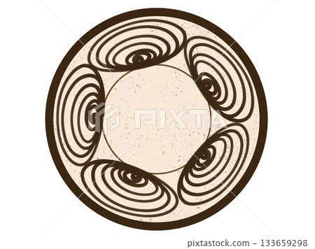 Horse-eye plate Horse-eye plate 133659298