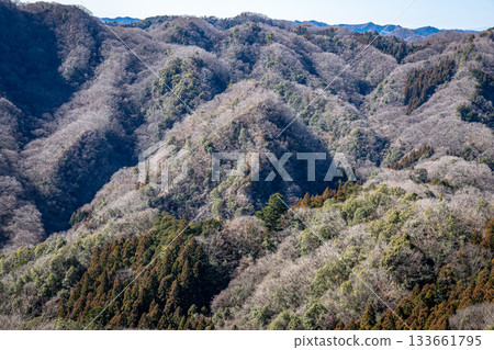 The magnificent winter scenery of the Ryujin Gorge mountain range (Hitachiota City, Ibaraki Prefecture) The magnificent winter scenery of the Ryujin Gorge mountain range (Hitachiota City, Ibaraki Prefecture) 133661795