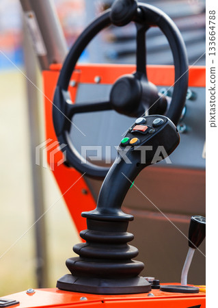 Operating system on big industrial agricultural machine Operating system on big industrial agricultural machine 133664788