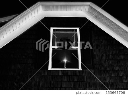 Candle in the window Candle in the window 133665706