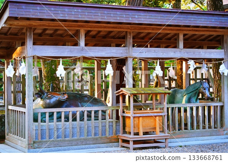 出雲大社牛車場景 133668761