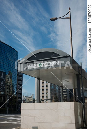 Gojo Station on the Karasuma Line of the Kyoto Municipal Subway 133670002
