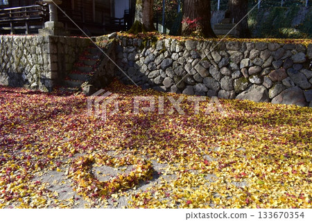 德山神社 岡山神社 秋天 秋葉 銀杏 德山神社 岡山神社 秋天 秋葉 銀杏 133670354