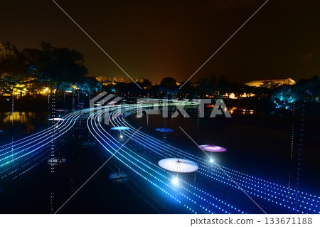 Mie Prefecture illuminations illuminations Nabana no Sato Mie Prefecture illuminations illuminations Nabana no Sato 133671188