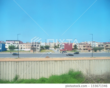 View from the ONCF train between Tangiers and Casablanca in Morocco, May 133671346