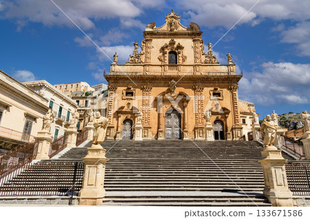Duomo Di San Pietro de Apostolo Cathedral in Modica, Sicily 133671586