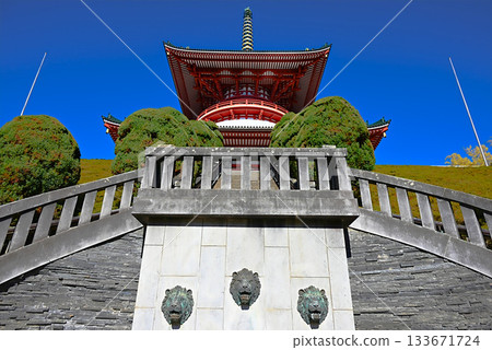 成田山新勝寺的和平大塔 133671724