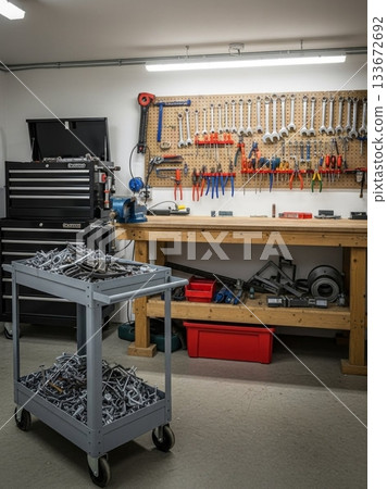 [AI-generated] Workbench Style Design 133672692