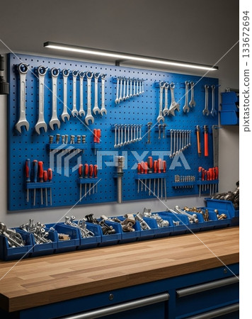 [AI-generated] Workbench Style Design 133672694