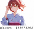 穿和服的女孩 133673268