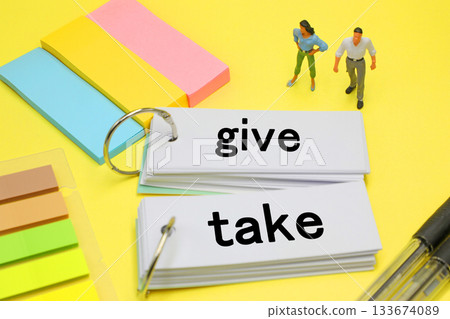 Image of give and take 133674089