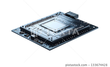 浮動式感測器模組展示了尖端技術理念 133674428