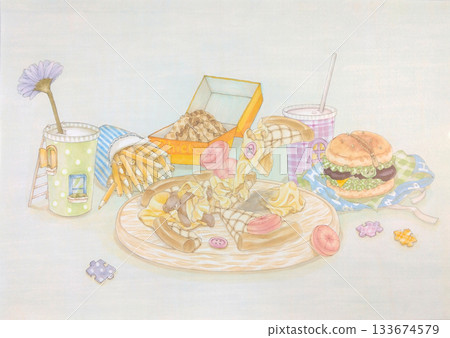 Fast food 133674579