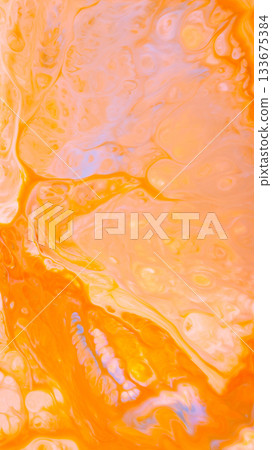 Orange Marble Swirl Pattern Mobile Wallpaper Abstract Background 133675384