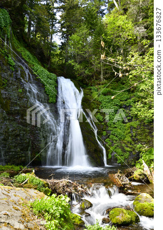 Oga Falls in Kiyosato, Hokkaido Oga Falls in Kiyosato, Hokkaido 133676827