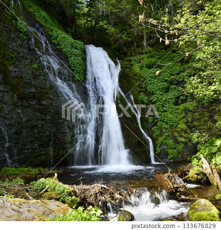 Oga Falls in Kiyosato, Hokkaido Oga Falls in Kiyosato, Hokkaido 133676829