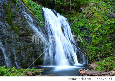 北海道清裡的男鹿瀑布 133676831