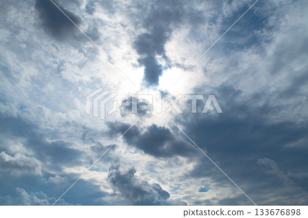 Cloudy sky Cloudy sky 133676898