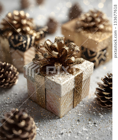 Cozy fall candle scene featuring vibrant leaves and golden hues Cozy fall candle scene featuring vibrant leaves and golden hues 133677618