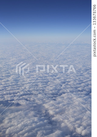 Landscape seen from an airplane 133678766